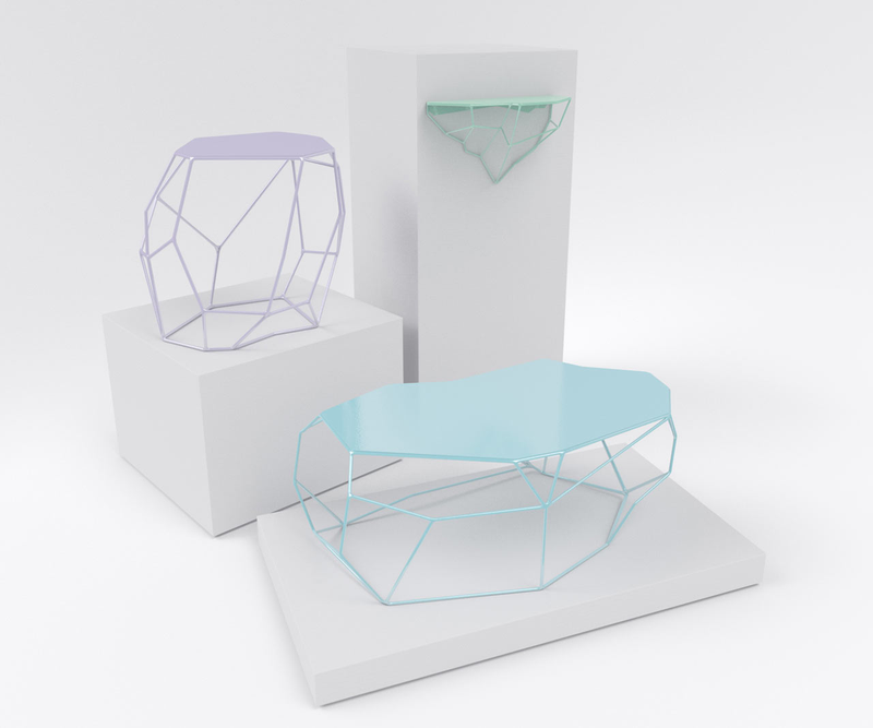 Illustration for article titled Rock-Inspired Tables Bring The Outdoors In